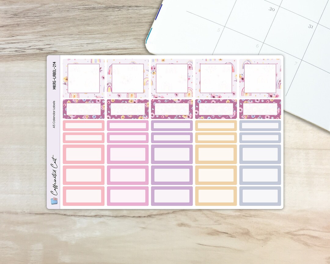 Little Labels - Sunset Mood [ WK-214 ] - Etsy