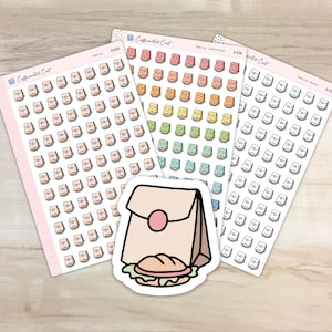 Takeout Doodle Icon Stickers