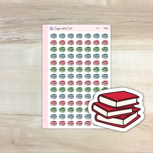 Books Doodle Icon Stickers [ D-074 ]