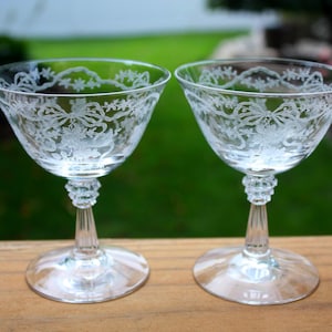 Fostoria Romance Crystal - Etsy