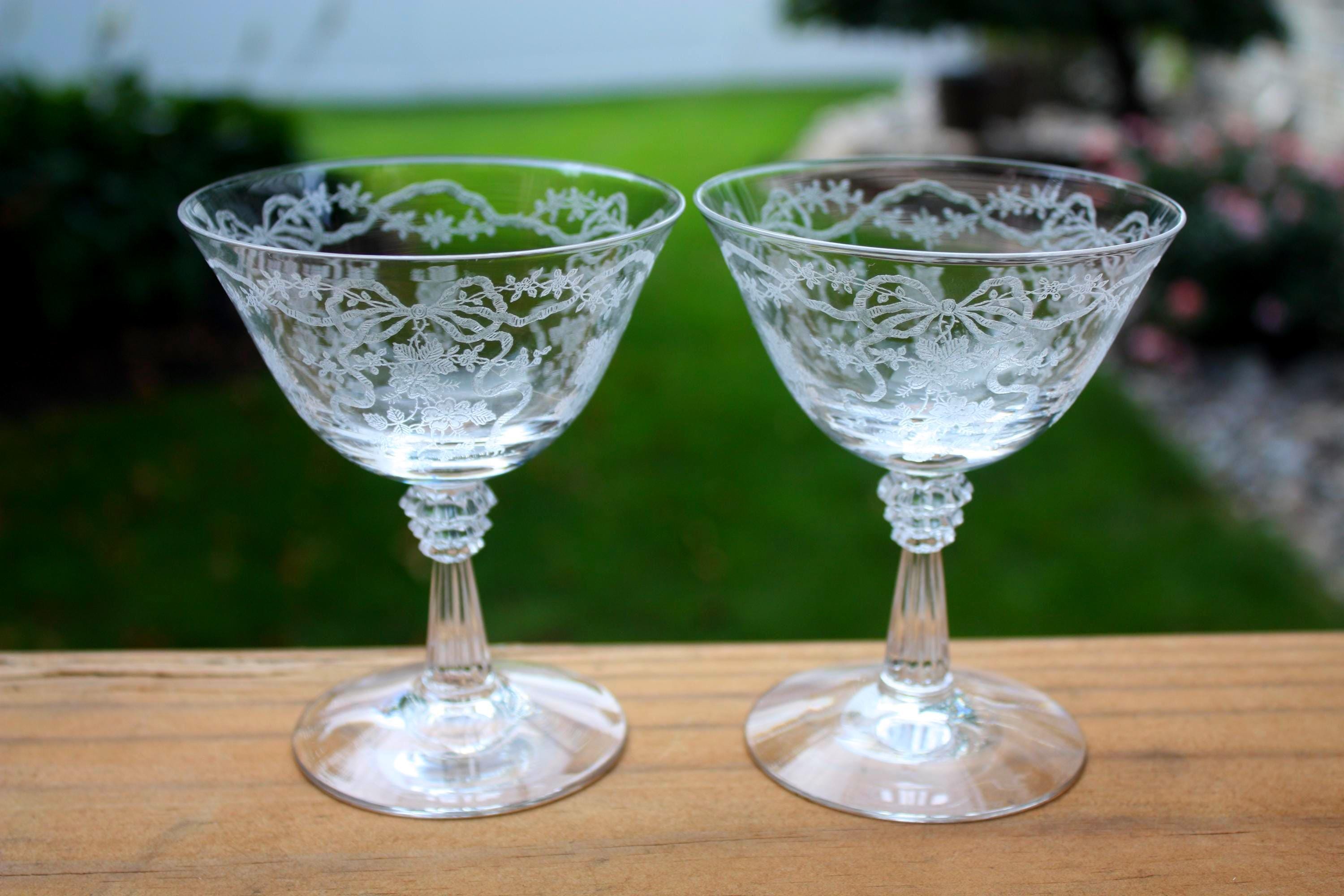 Fostoria Romance Crystal - Etsy
