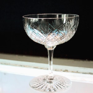 24% Lead Cut Crystal Glasses - Etsy