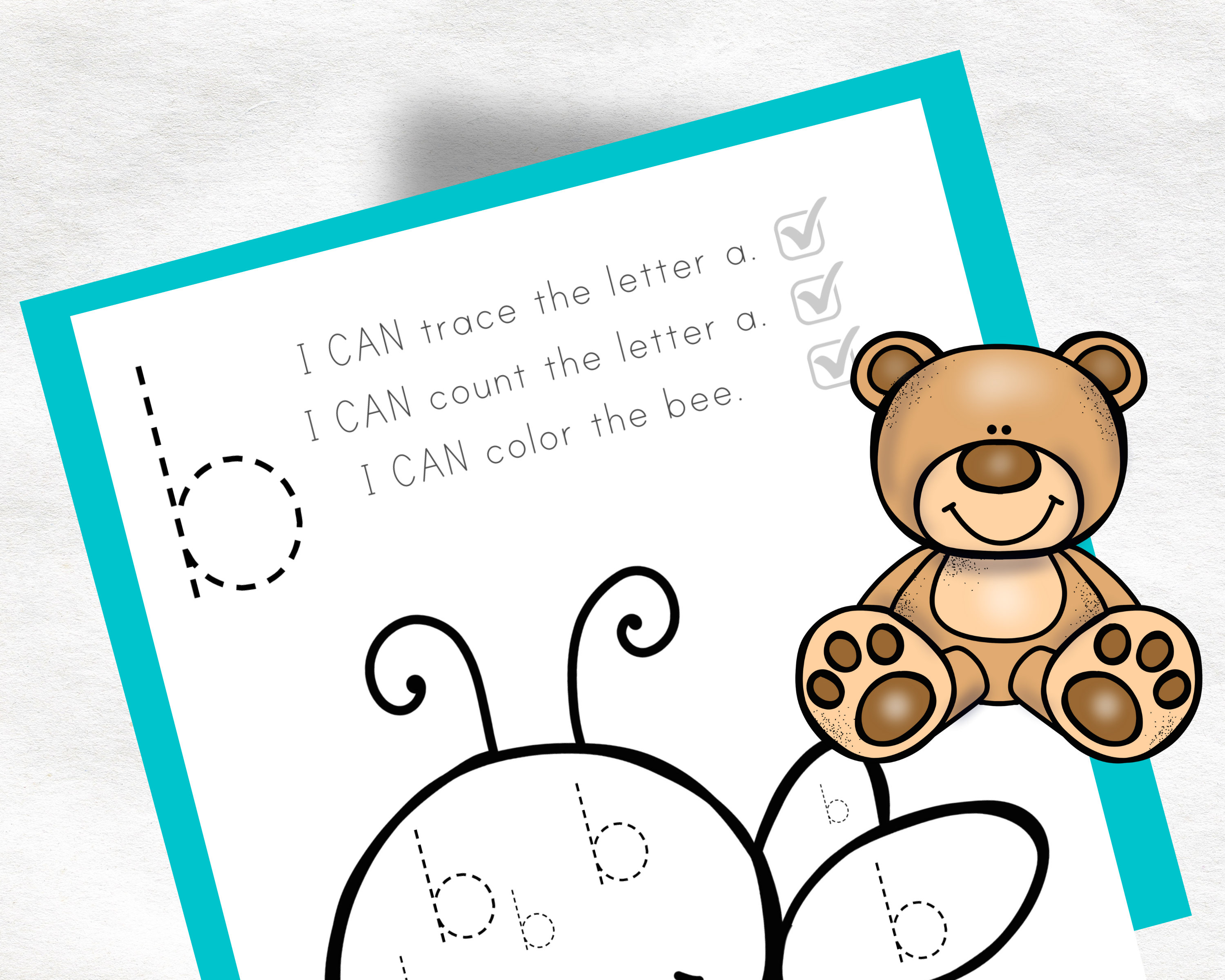 Kindergarten Handwriting Practice, Tracing Lowercase Letters, Alphabet ...