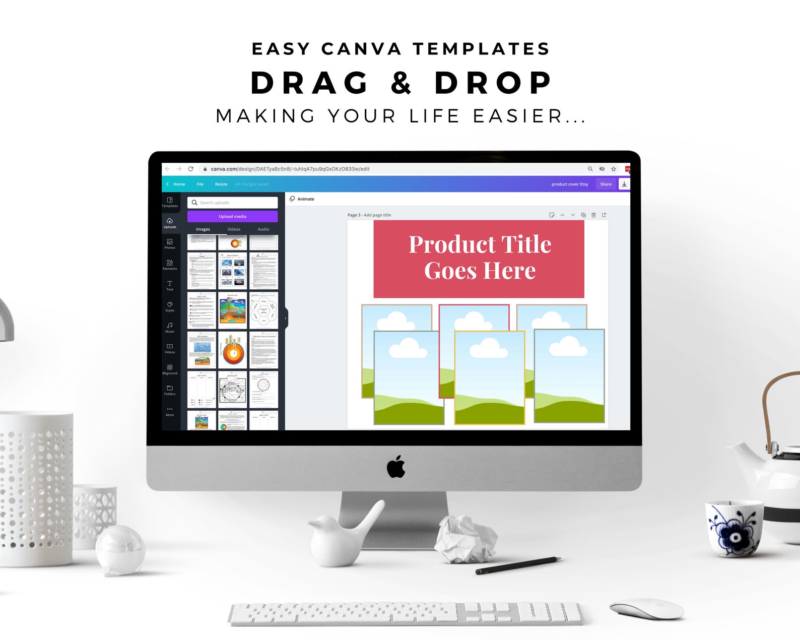 Selling Printables on Etsy Canva Templates for Digital | Etsy
