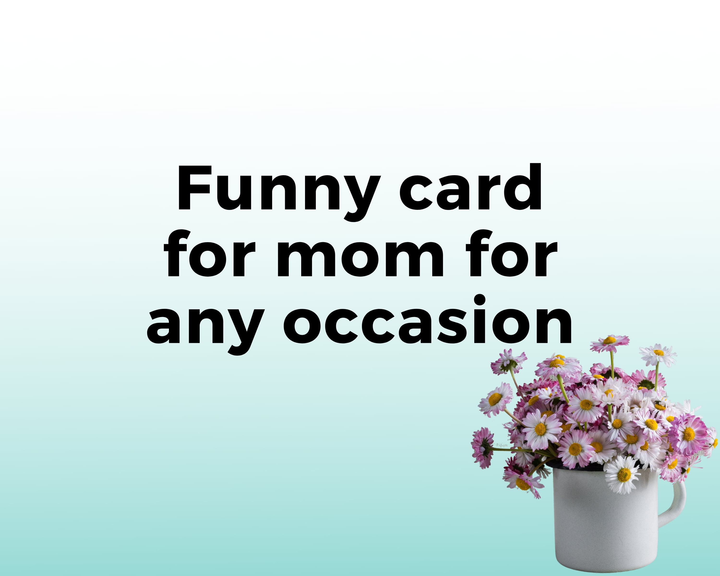 Funny Card for Mom Happy Valentine's Day Mom For Her | Etsy