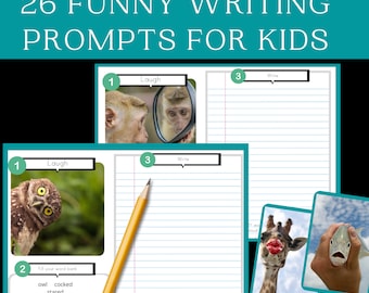 Writing Prompts for Kids, Writing Activities, Creative Writing, Writing Prompt Journal