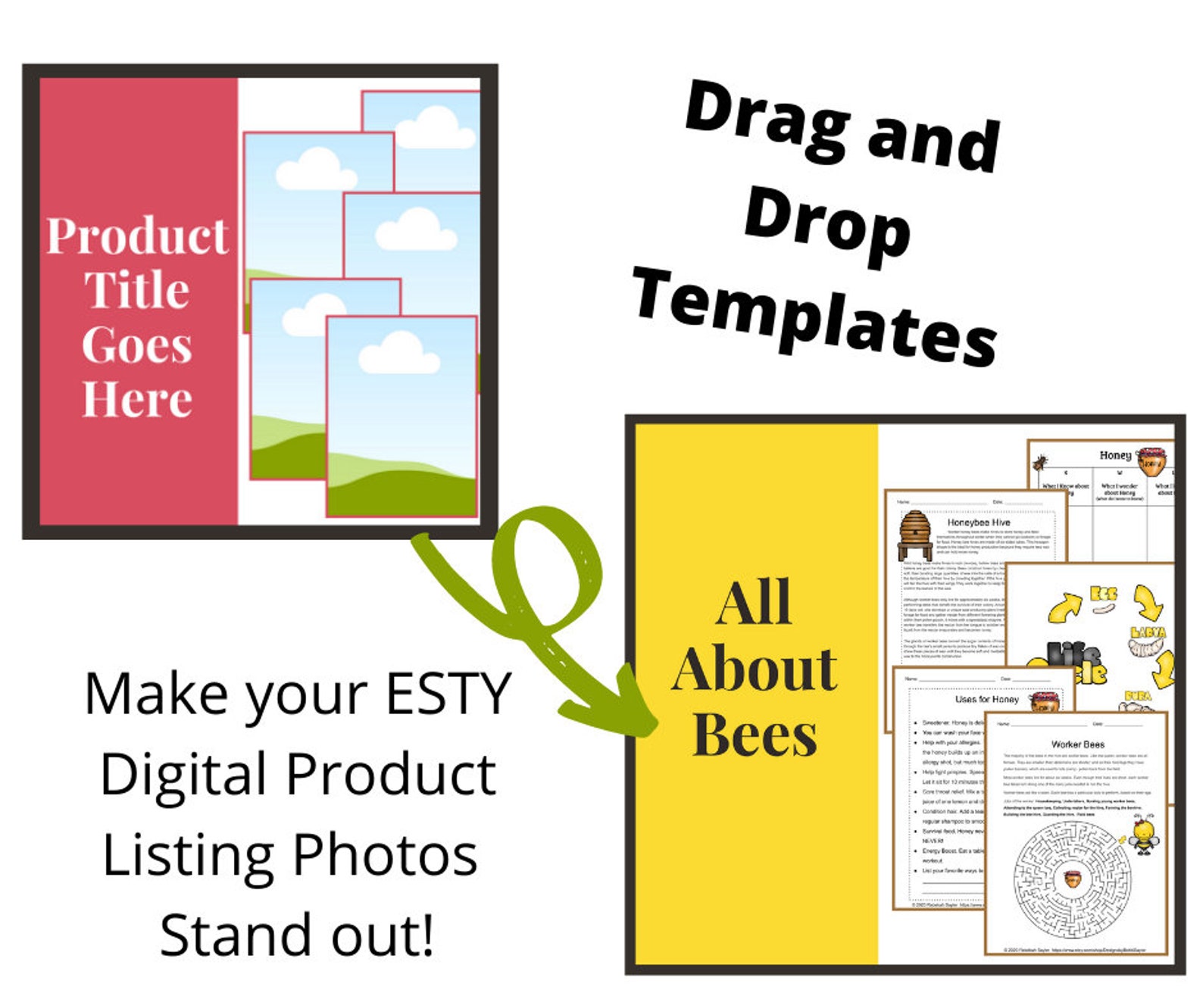 Selling Printables on Etsy Canva Templates for Digital | Etsy