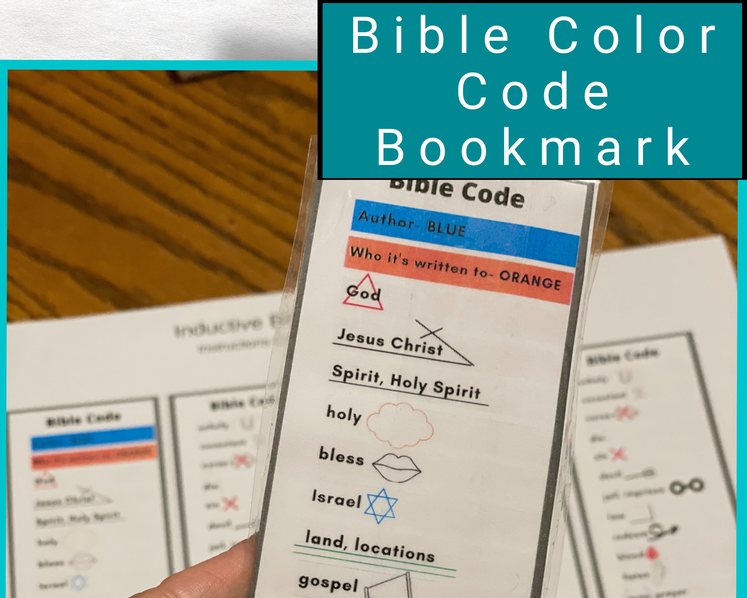 Bible Color Code, Inductive Bible Study, Sunday School Lessons for Kids ...
