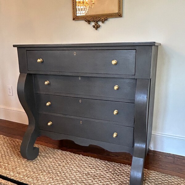 Antique empire style 1850’s dresser