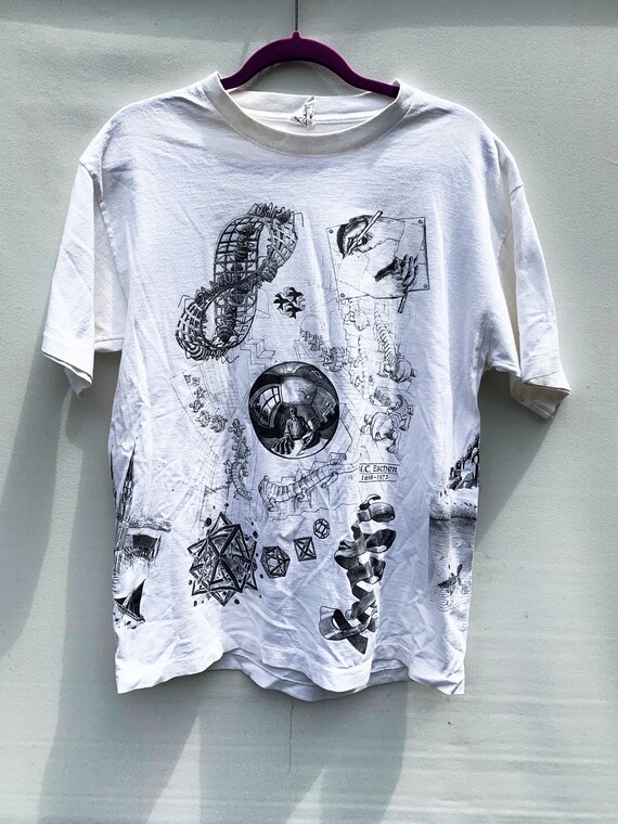 Graphic Vintage 1991 Andazia M.C. Escher T-Shirt -