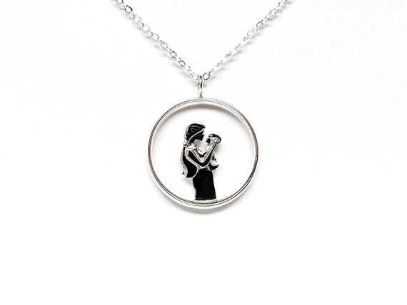 mother and infant necklace