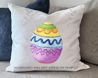 Easter egg decor pillow cover | Easter pillow cover | Farmhouse Decor | Farmhouse Pillow Cover | Decorative pillow | Spring Decor