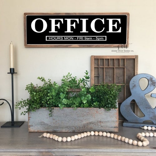 Office Signs Home Office Signs Business Signs Office Plaques Etsy