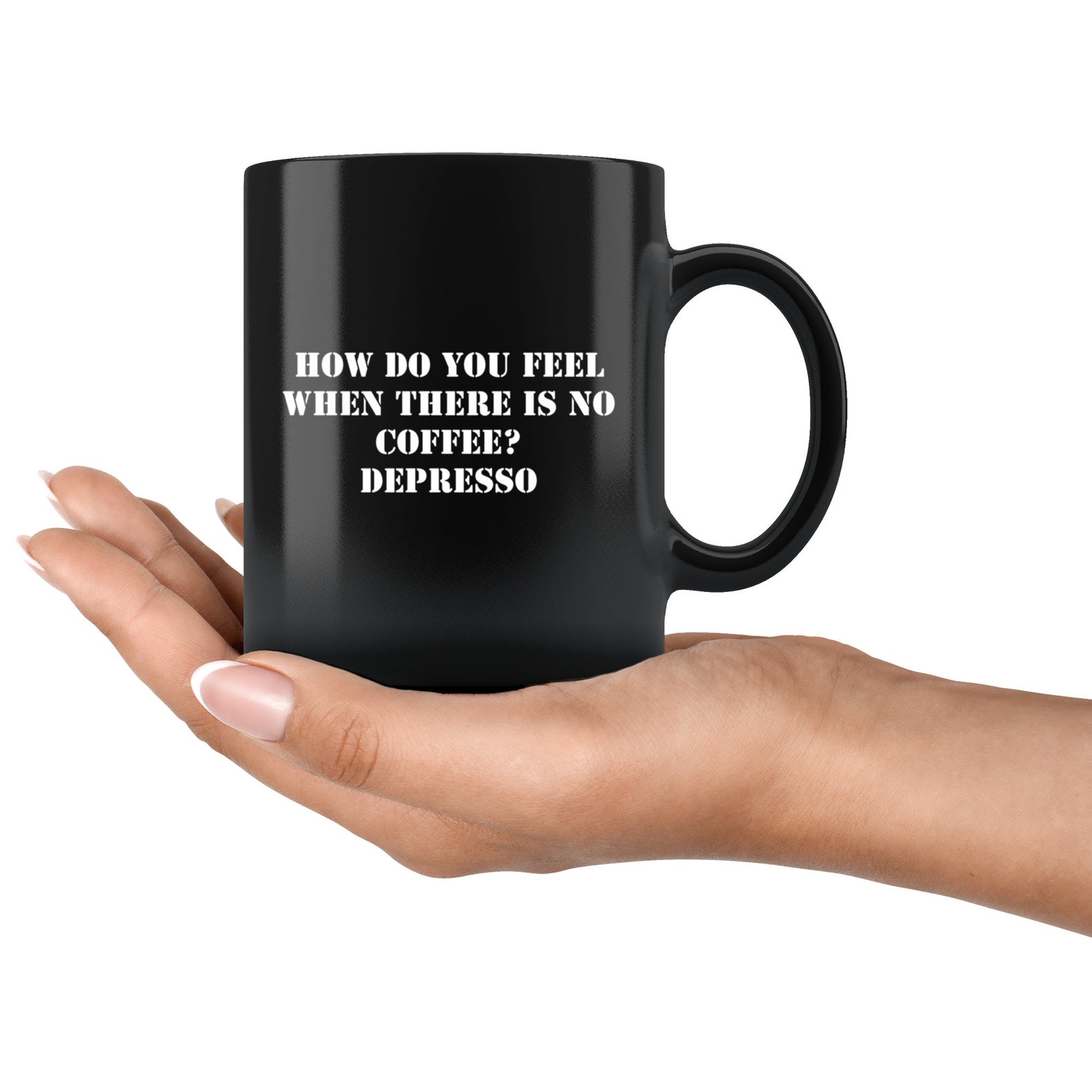 Depresso New Modern Coffee Mug Coupon Code on our website Etsy
