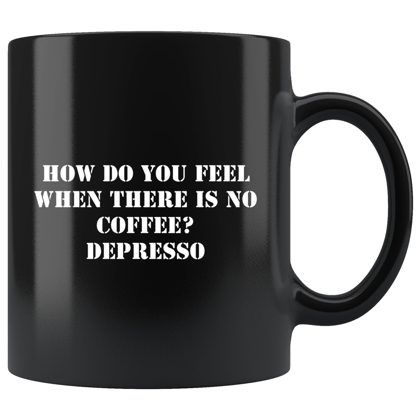 Depresso New Modern Coffee Mug Coupon Code on Our site Etsy