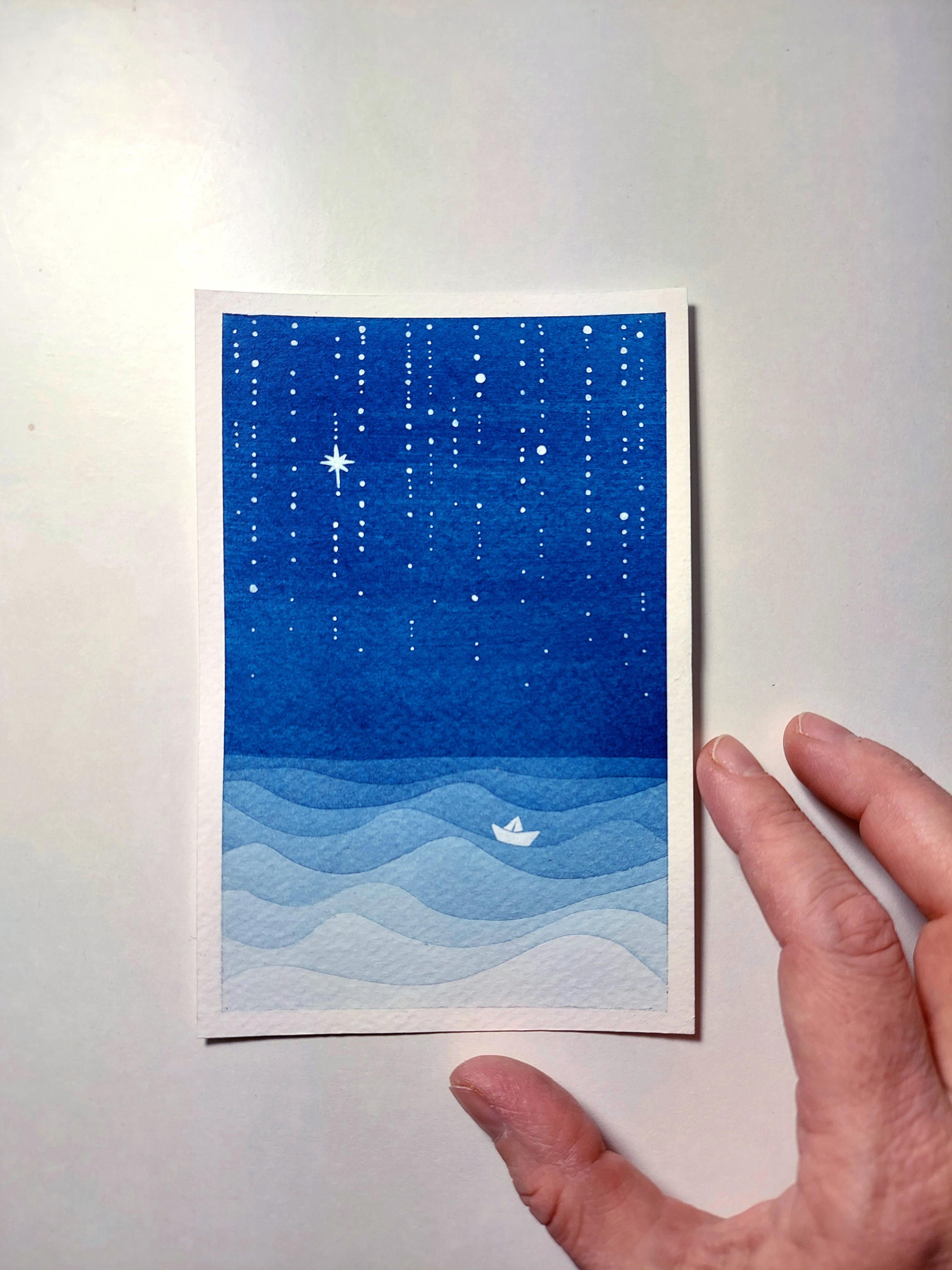 ORIGINAL Watercolor Painting, 4