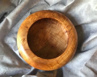 Rounded Maple Bowl