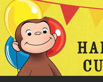 Curious George Sign Etsy