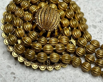 Rare Stanley Hagler NYC Vintage All Metal Brooch