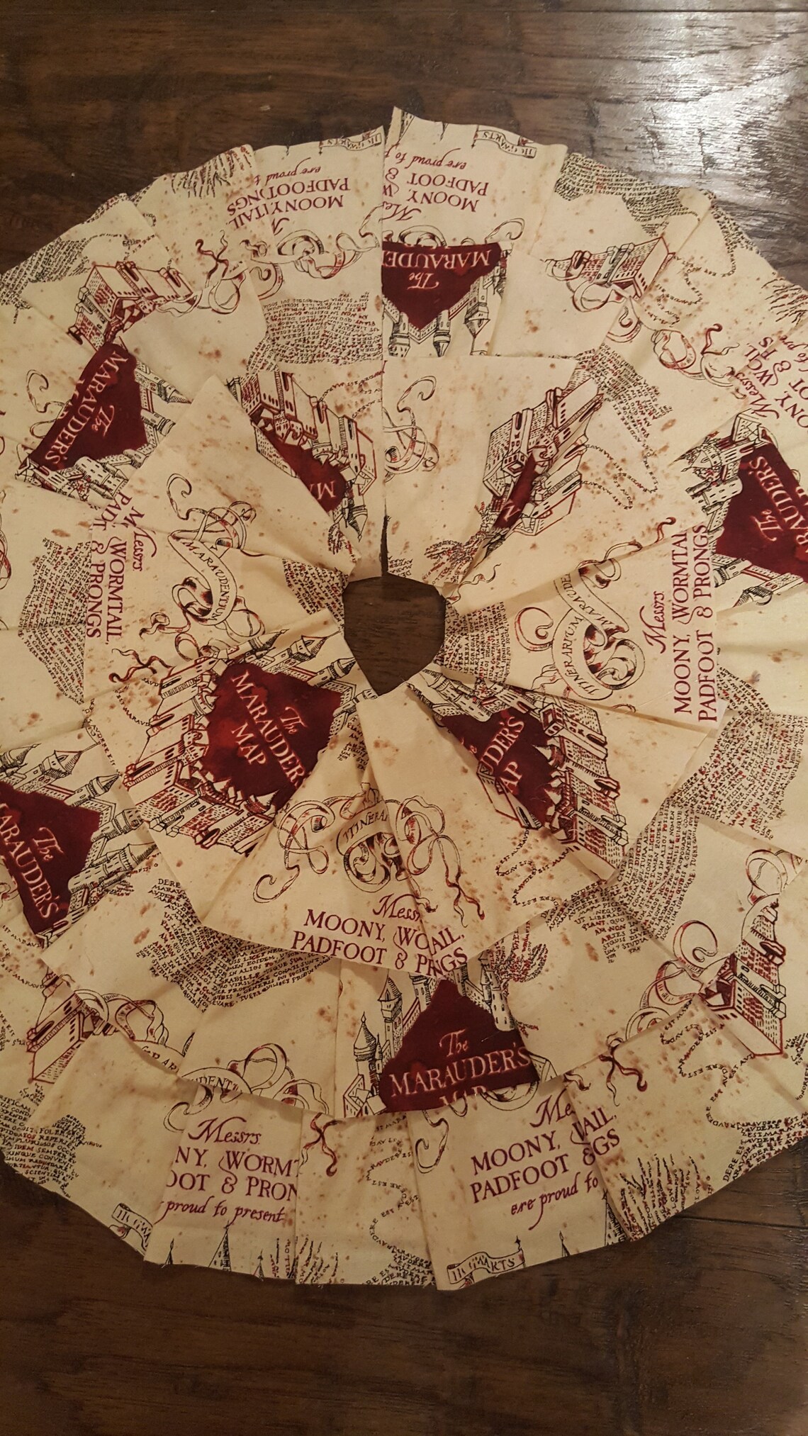 Harry Potter Christmas Tree Skirt 