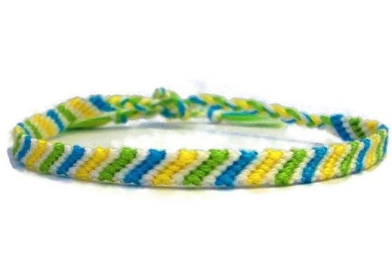 Blue Green Yellow And White Candy Stripe Pattern Embroidery Etsy Blue Green Yellow And White Candy Stripe Pattern Embroidery Etsy