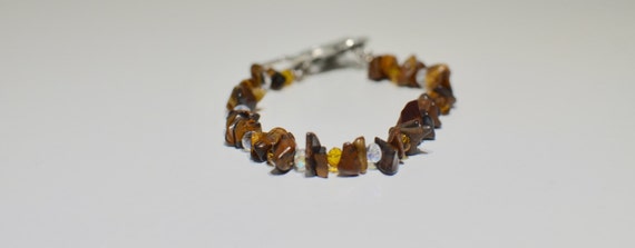 Hecho a mano de varios colores Semi Preciosas Piedras Preciosas Cristal Curativo fichas Pulsera