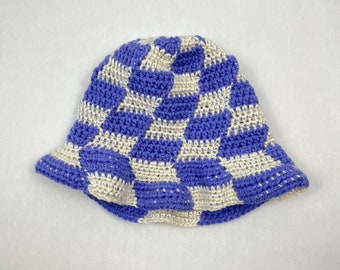 Sombrero de cubo de ganchillo