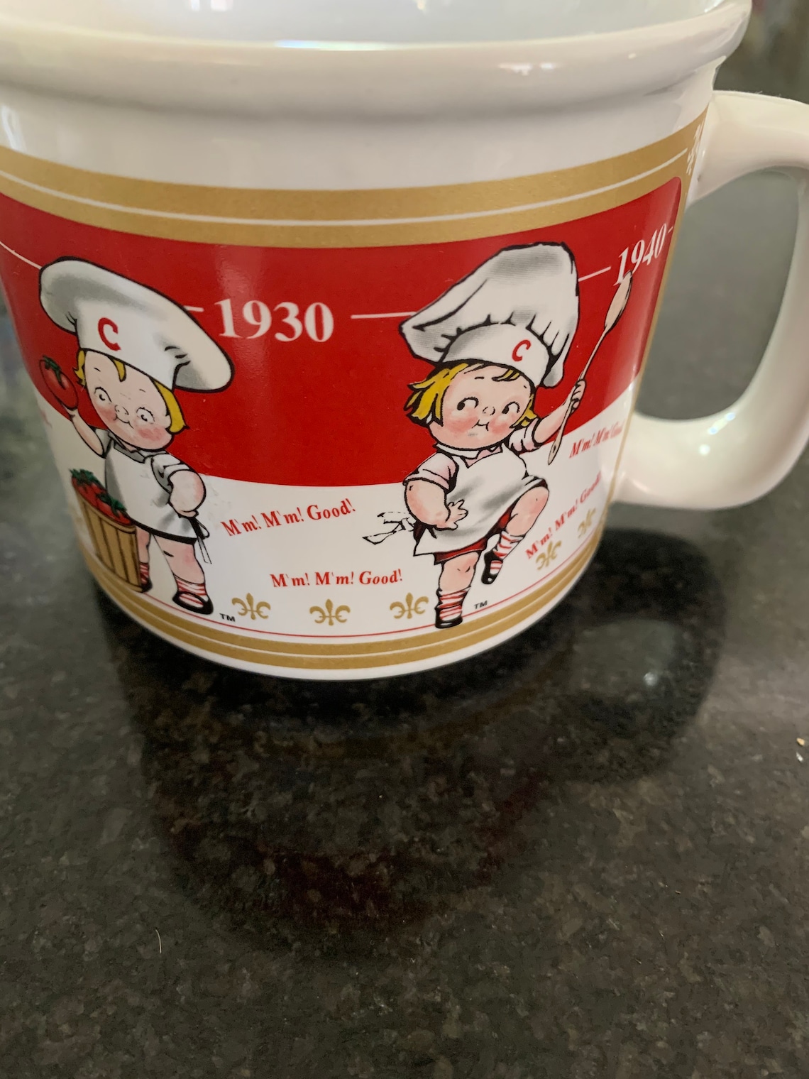 Campbell's Soup Mug Through the Years Etsy