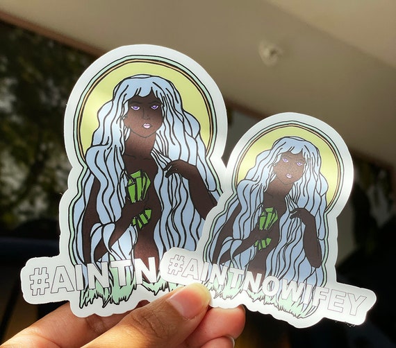 Beautiful Black Mary Magdalene AINTNOWIFEY bubble-free - Etsy