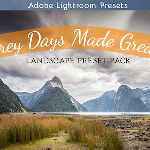 Grey Days Made Great: Lightroom Preset Pack