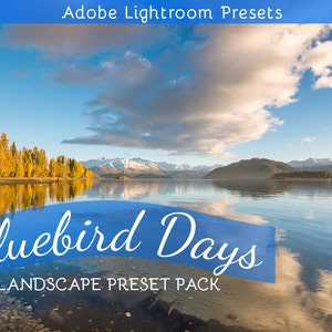 Bluebird Days: Lightroom Preset Pack
