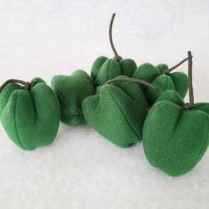 DRK GREEN Bell Pepper catnip toys. image 1