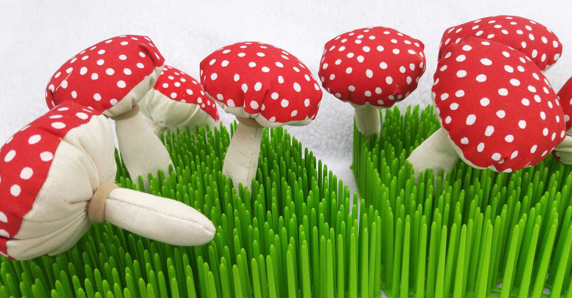 Mushroom catnip toys. Etsy