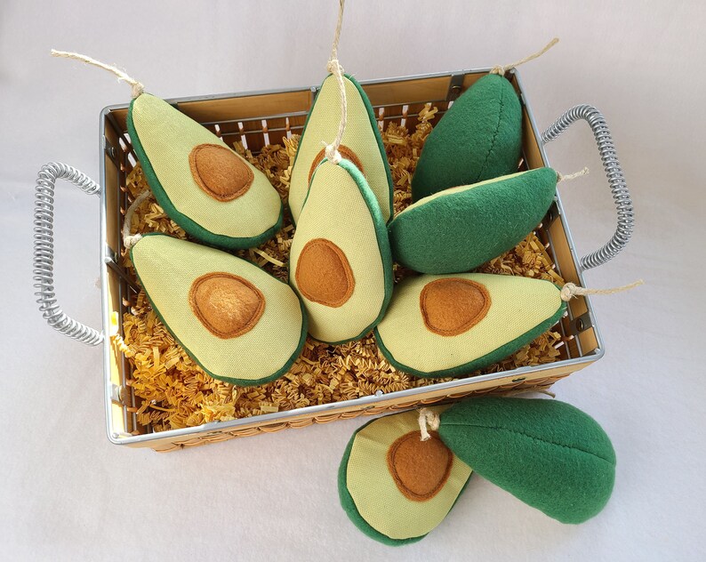 Avocado Catnip Toy. Etsy