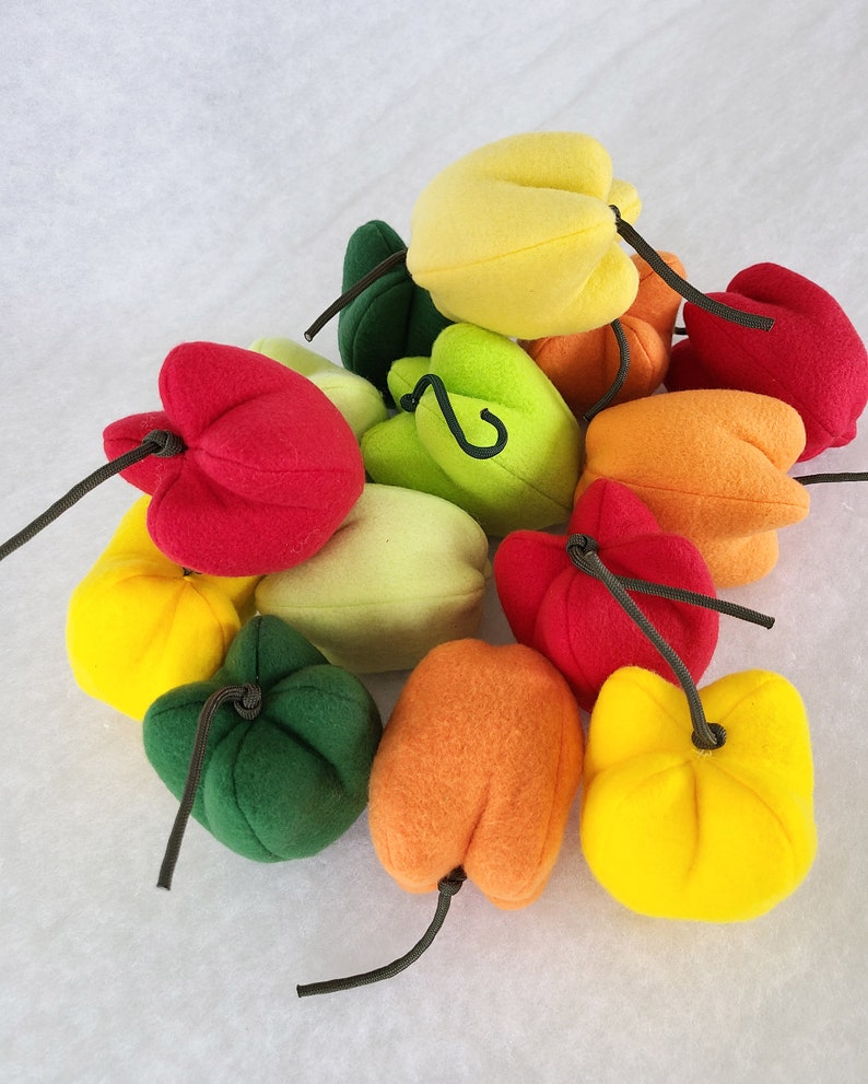 DRK GREEN Bell Pepper catnip toys. image 6