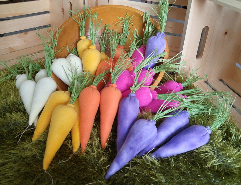 Yellow Carrot catnip toys. image 4