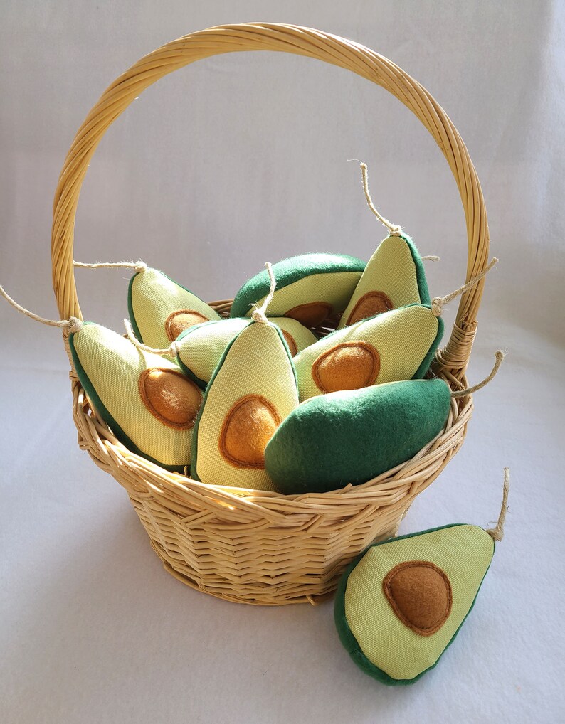Avocado Catnip Toy. Etsy