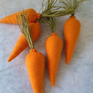 Orange Carrot catnip toys.