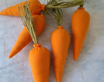 Orange Carrot catnip toys.