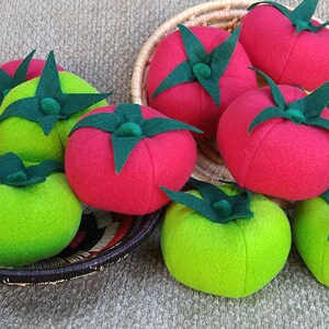 Tomato catnip toys. image 2