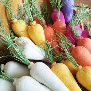 Yellow Carrot catnip toys. image 5