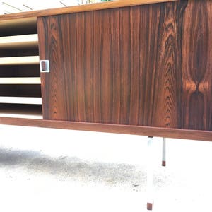 Danish Modern Hans Wegner Rosewood Credenza Sideboard image 1