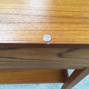 Danish Modern TEAK console Credenza by Kofod Larsen image 10