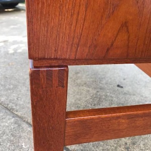 Danish Modern Teak Desk by Arne Iverson image 2