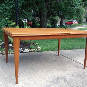 Danish Modern Teak Dining Large Table by Niels O JL Moller Model 12 image 1