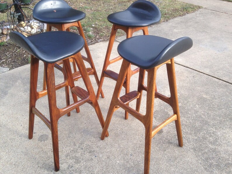 Danish Modern Barstool by Erik Buch image 3