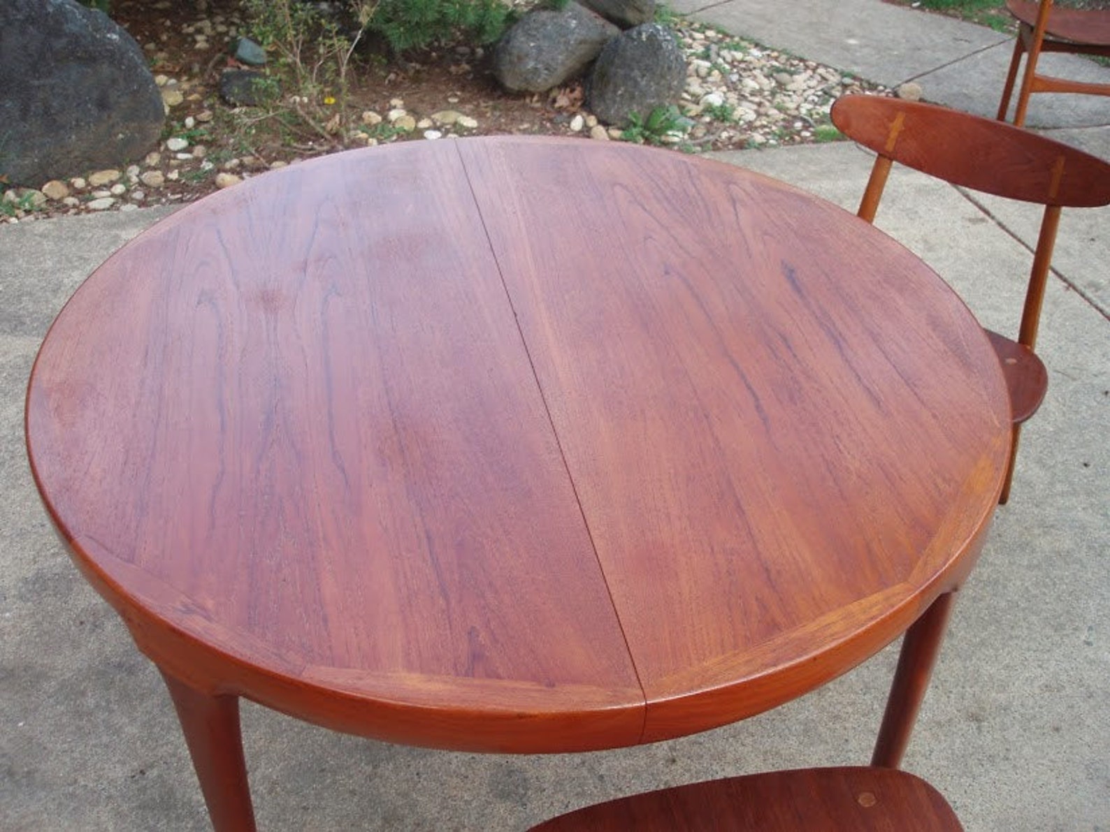 Danish Teak Dining Table by Kofod Larsen Faarup Etsy