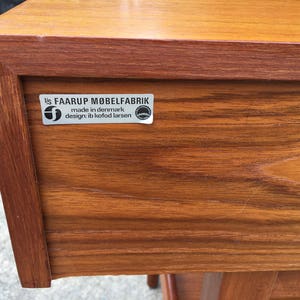 Danish Modern TEAK console Credenza by Kofod Larsen image 4