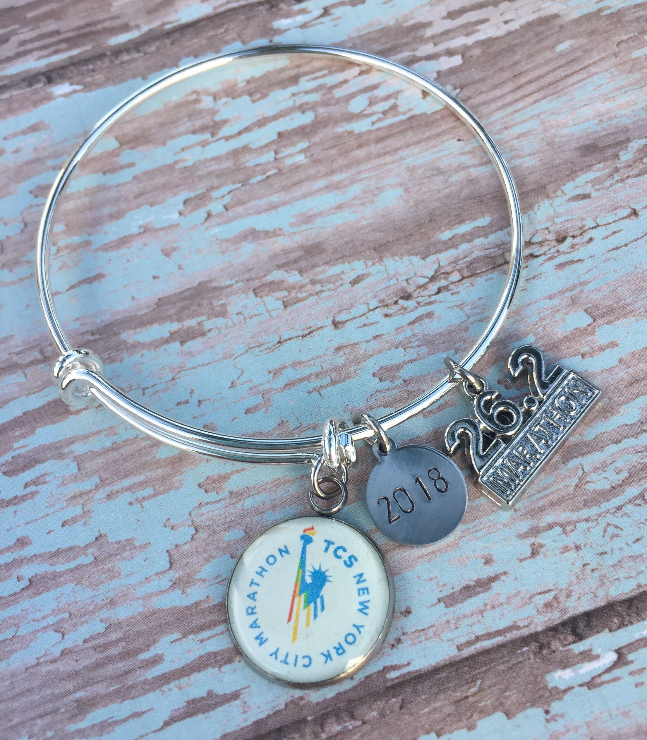 New York City Marathon bracelet / marathon jewelry / NYC Etsy
