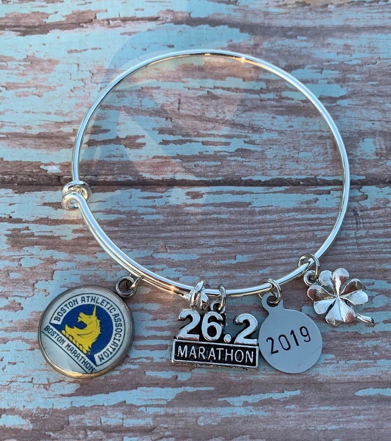 Boston Marathon Bracelet // 26.2 Marathon Bracelet // Running Etsy